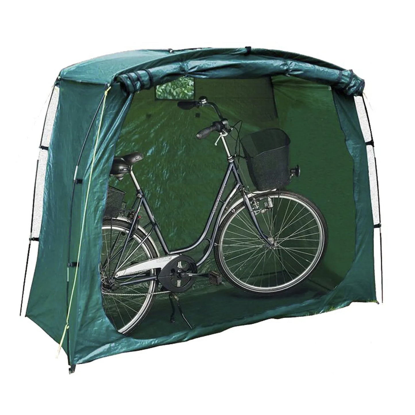 Green Outdoor Bicycle Storage Tent - Garden Bike Shelter & Equipment Cover Shed