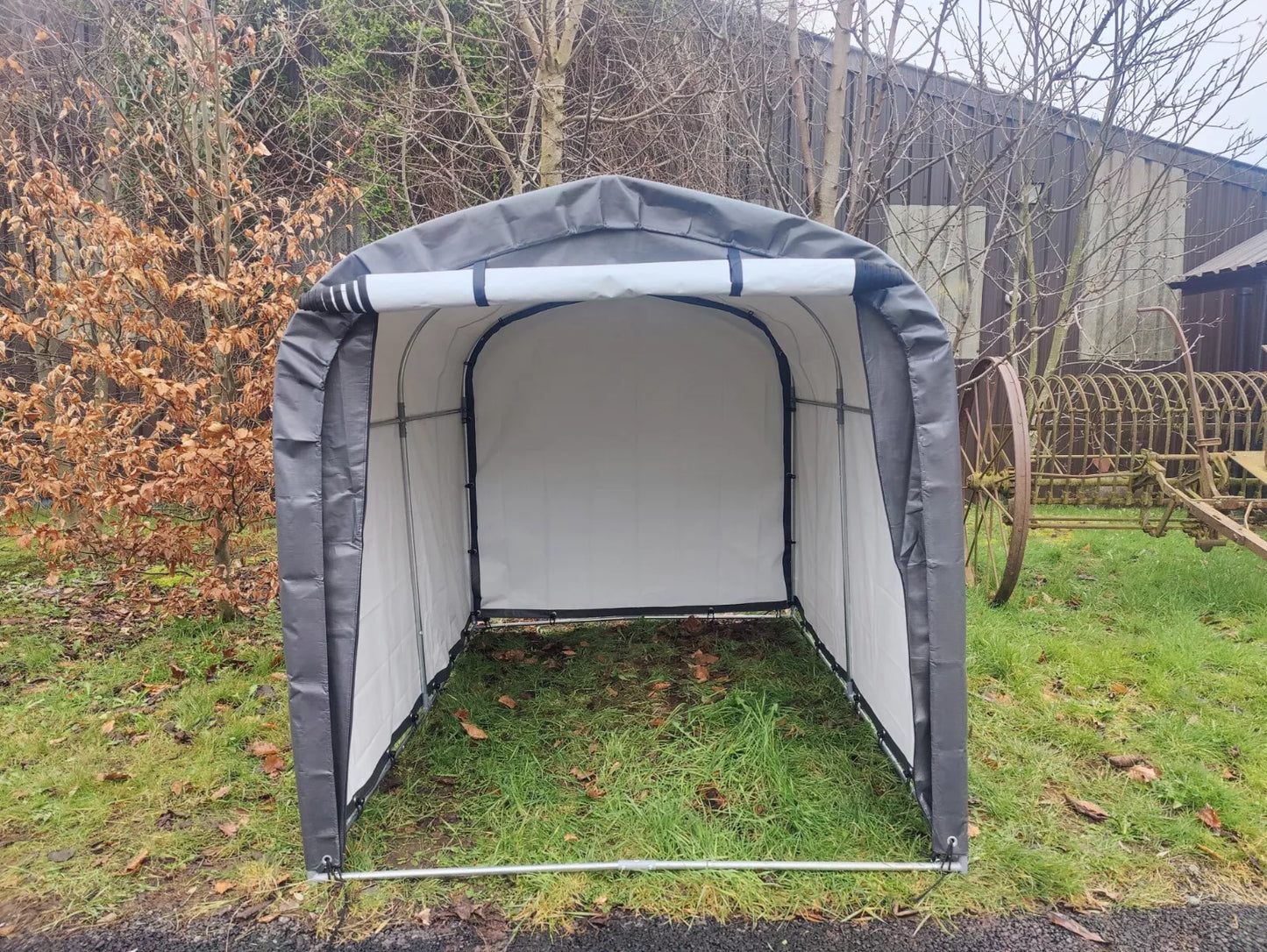 Garden Storage Shelter | Bike Shed | Log Store | Bicycle Tent L: 2.2m x W: 1.55m x H: 1.6m