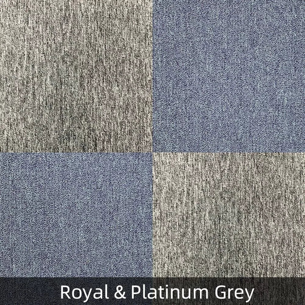 20 Carpet Tiles - 5m² Premium Flooring for Commercial, Retail, Office, or Home Use