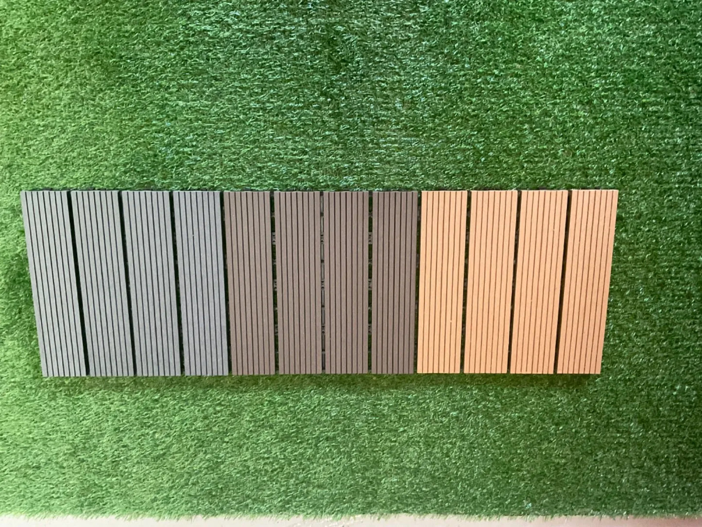 Premium Non-Slip Decking Tiles for Garden Patio Balcony | Composite Decking Floor