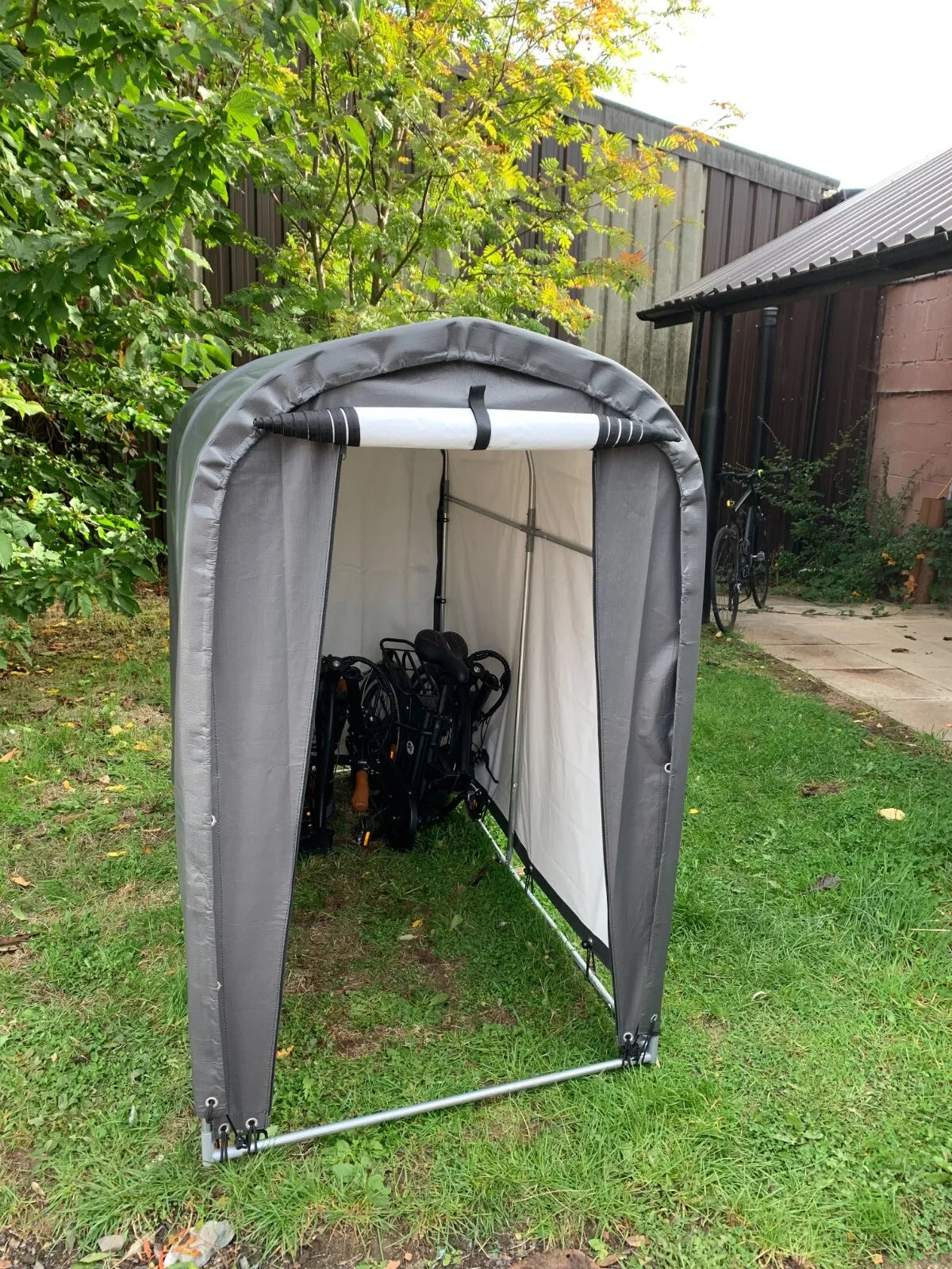 Garden Storage Shelter | Bike Shed | Log Store | Bicycle Tent L: 2.2m x W: 1.55m x H: 1.6m