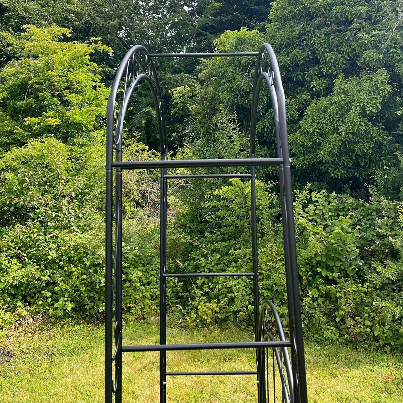 Metal Garden Arches & Arbours | Rose Climbing Plant Support Trellis Frames