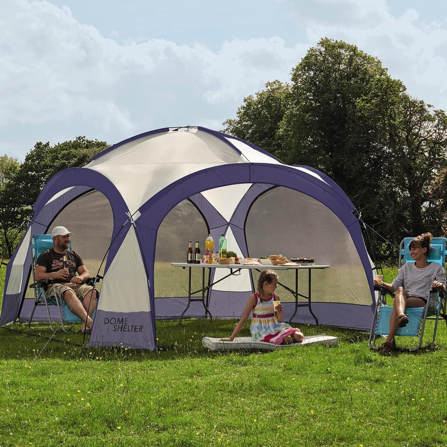 Waterproof Event Shelter Gazebo with UV Protection, 3.5m x 3.5m, Including Side Walls