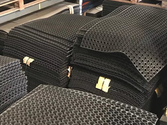 Grass Rubber Safety Mats