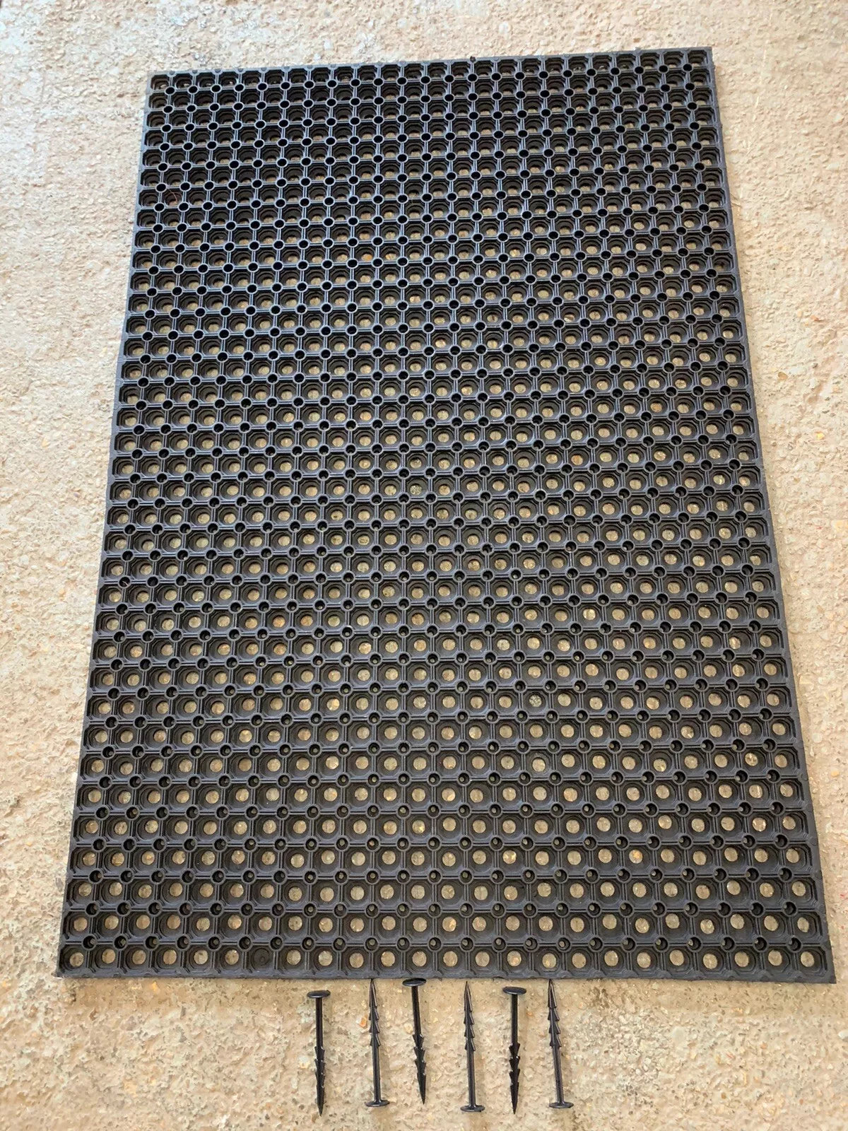 Grass Rubber Safety Mats