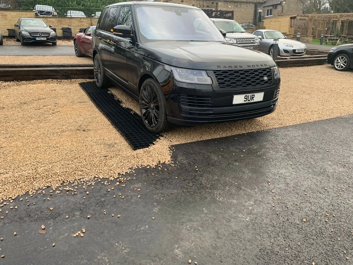 Reinforced Plastic Paving Grids Eco Solutions for Gravel Driveways