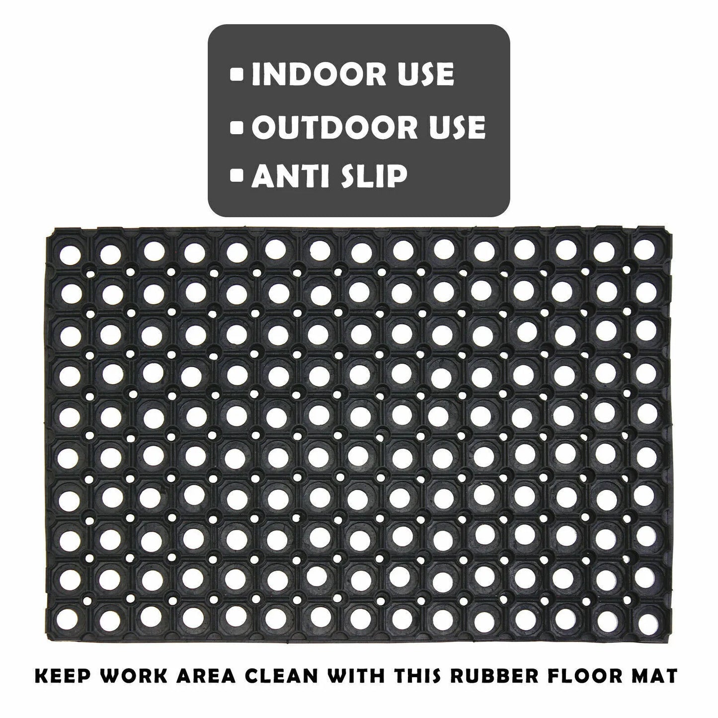 Door Entrance Heavy Duty Non-Slip Rubber Safety Matting