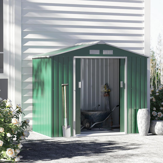 Solid Metal Garden Sheds