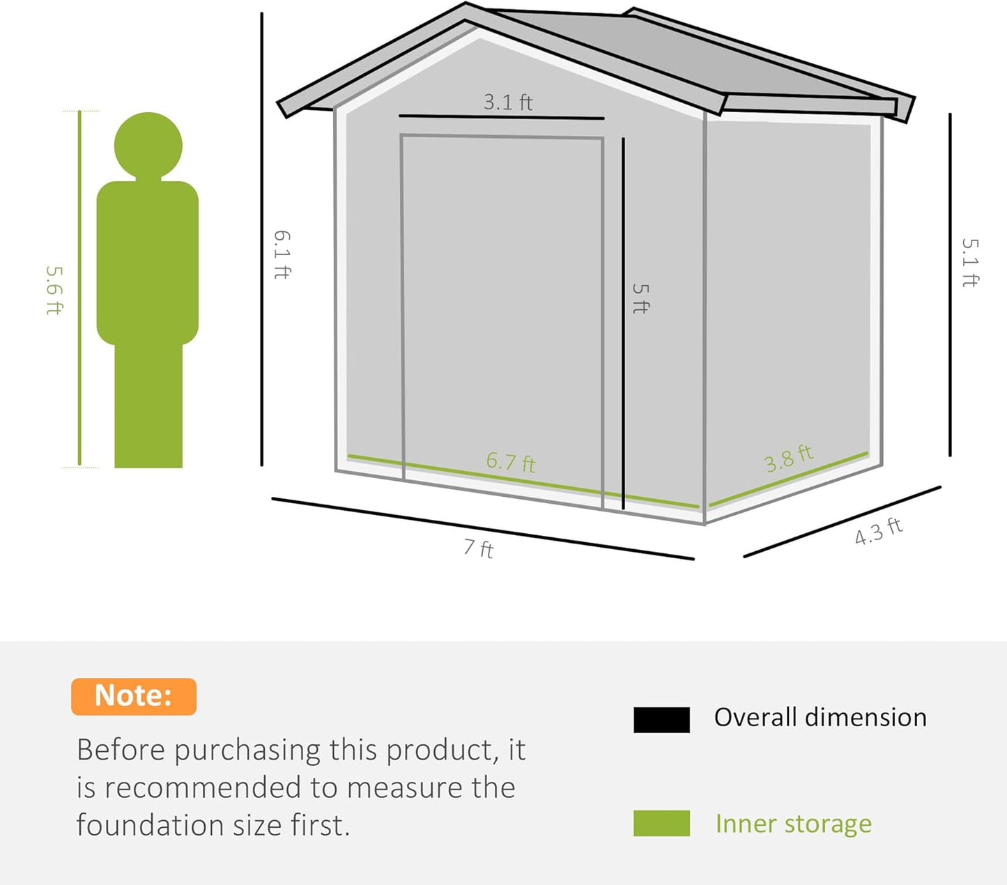 Solid Metal Garden Sheds