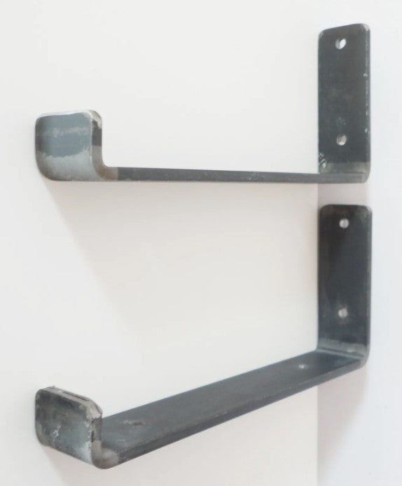 4 Pack Heavy Duty Metal Floating Shelf Brackets (20CM) for Wall Support and Hanging