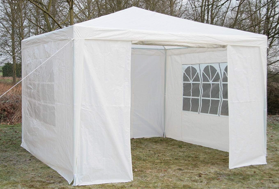 Outdoor Waterproof Garden Gazebo with Sides - 3m x 3m x 2.45m